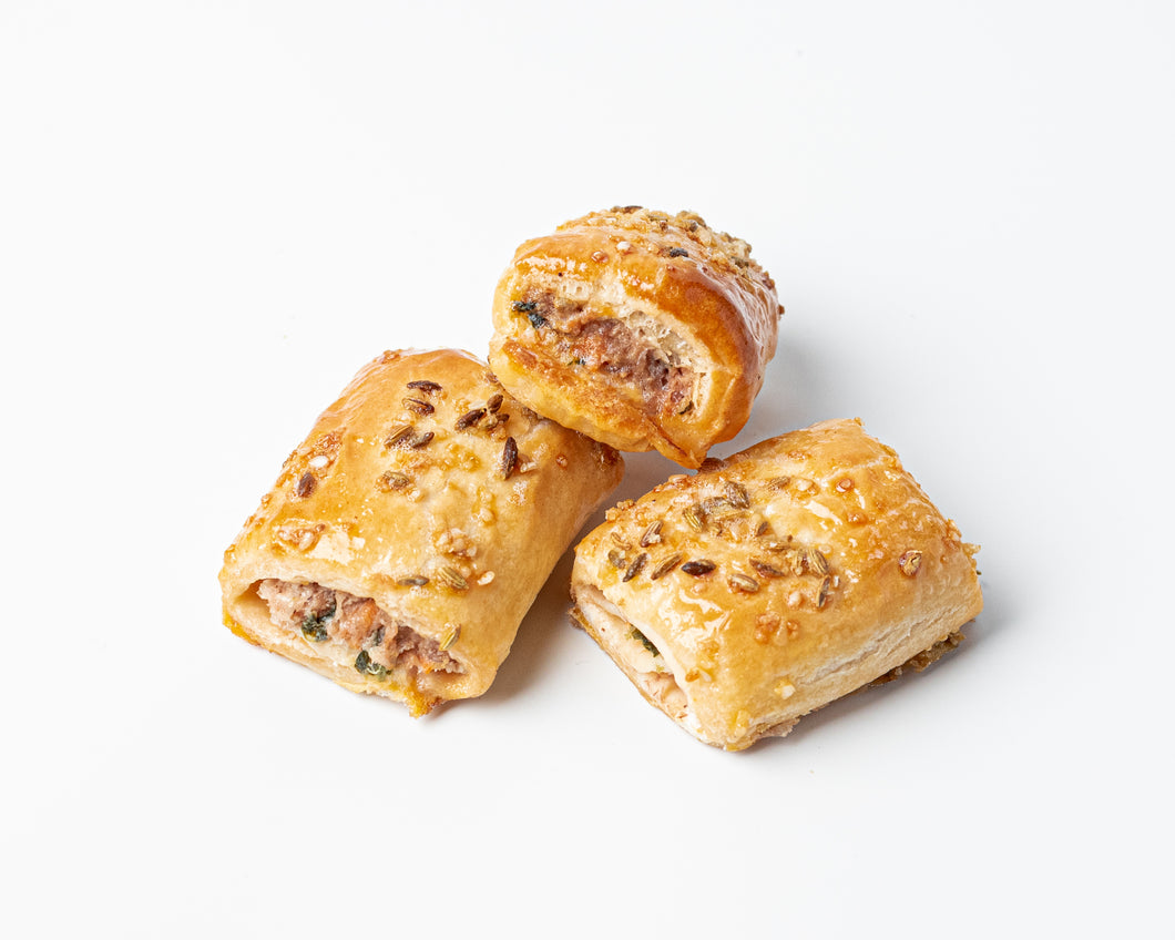 Pork & Fennel Roll (Cocktail Size 35g) - Box of 72